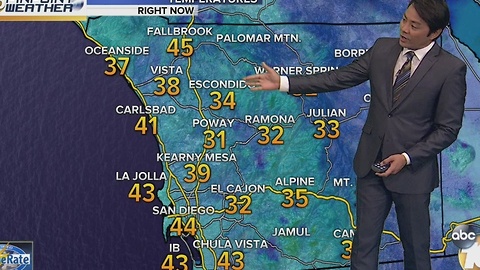 Robert's forecast for December 18, 2016