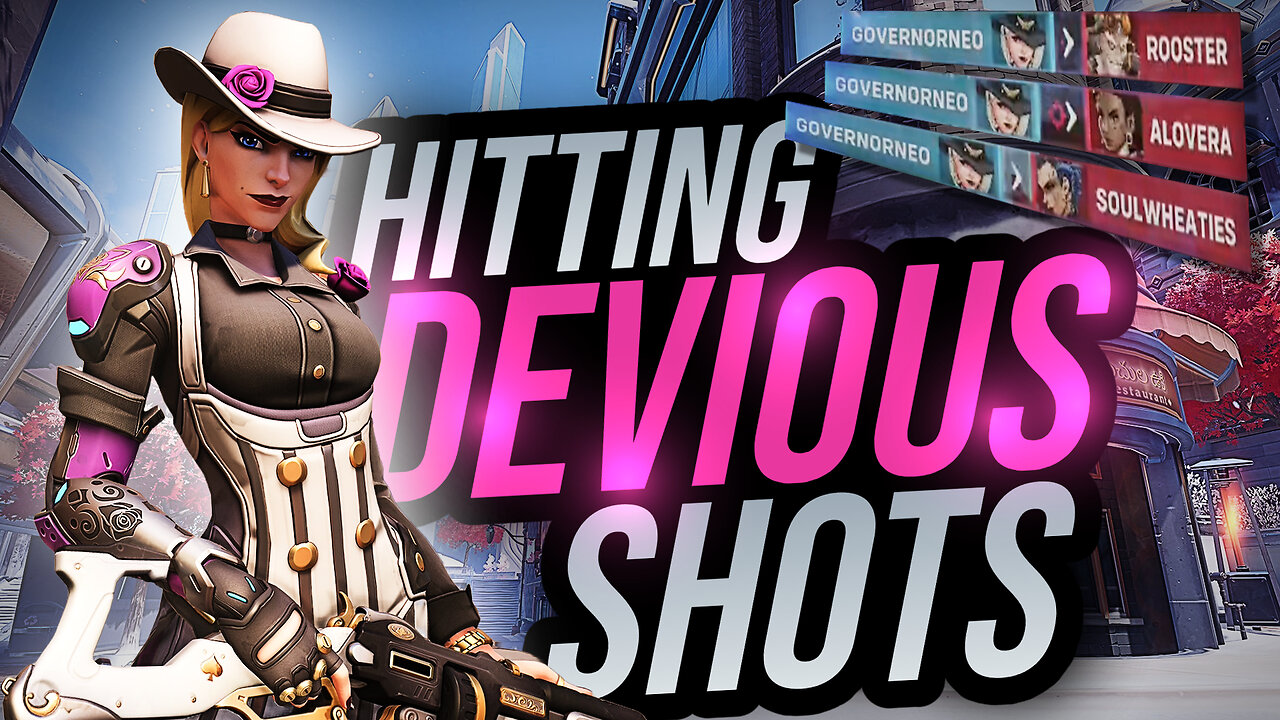 Hitting Devious Shots With Mobster Ashe In Overwatch 2