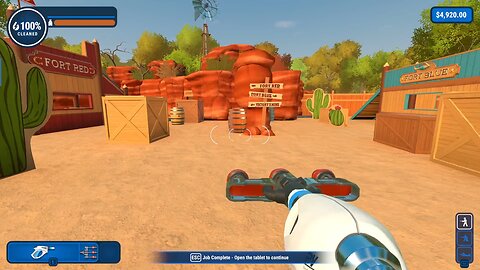 Someone Painted the Town! | Power Wash Simulator, Bonus Map, Old West Paintball Arena