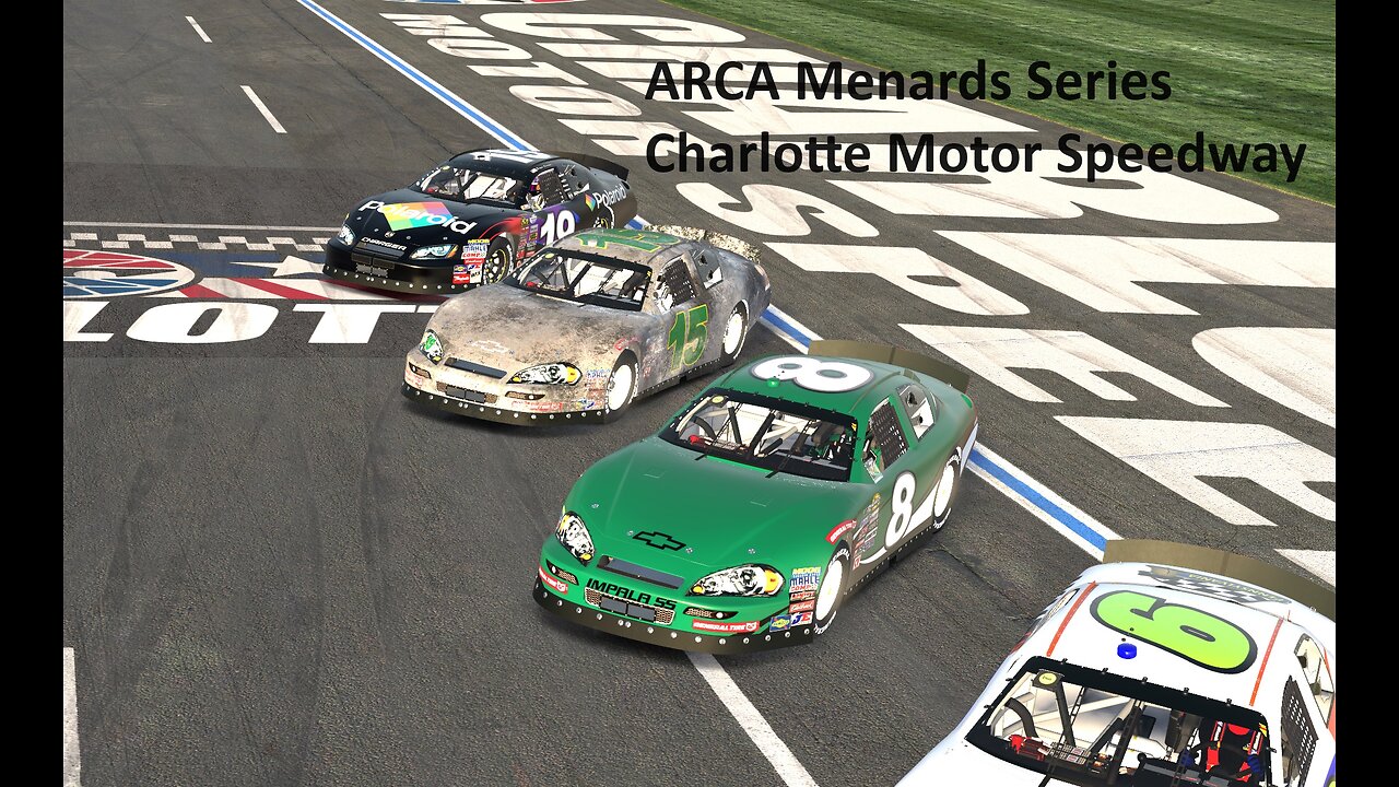 iRacing - ARCA Menards Series - Charlotte Motor Speedway - 12/13/2023