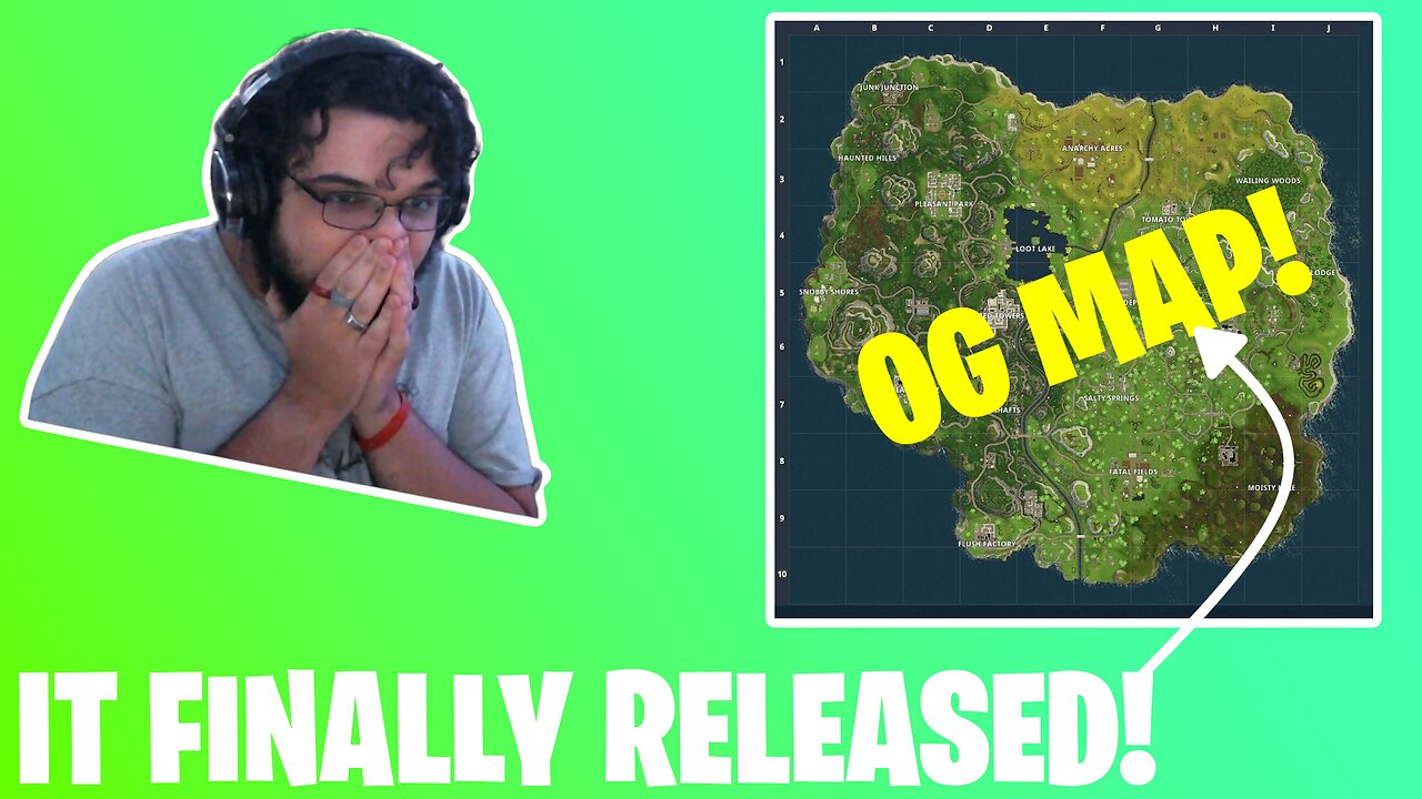 THE OG MAP IS BACK! CODE FINALLY RELEASED! - Fortnite