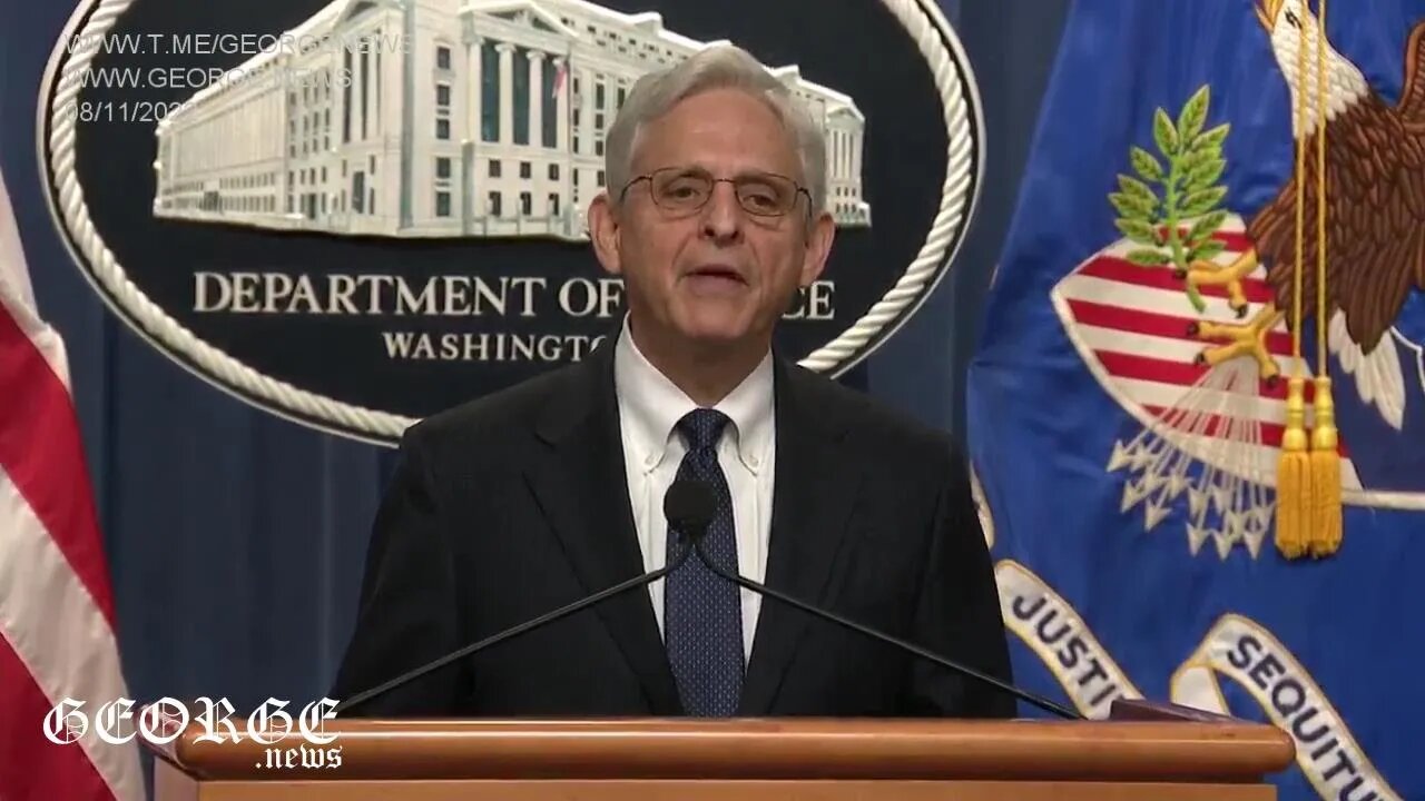 BREAKING: AG Merrick Garland Finally Breaks His Silence on Why FBI Raided PRESIDENT TRUMP