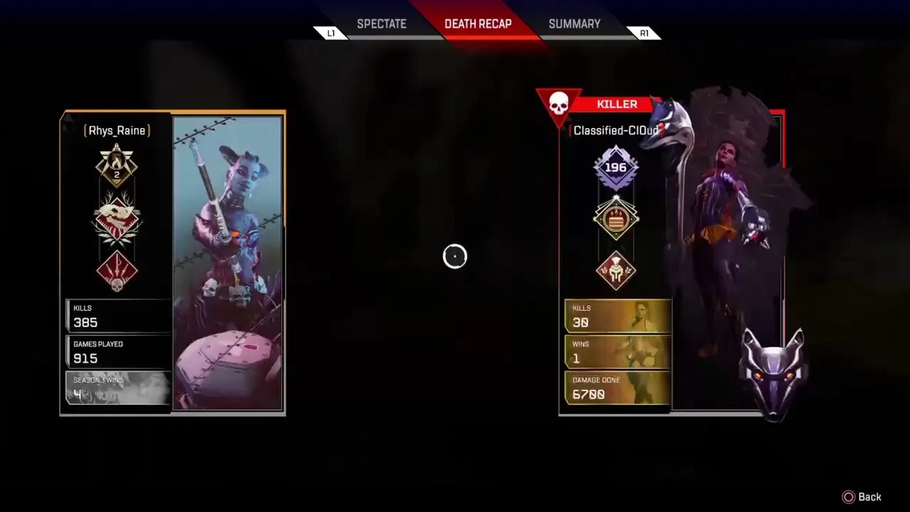 Sucking at Apex Legends