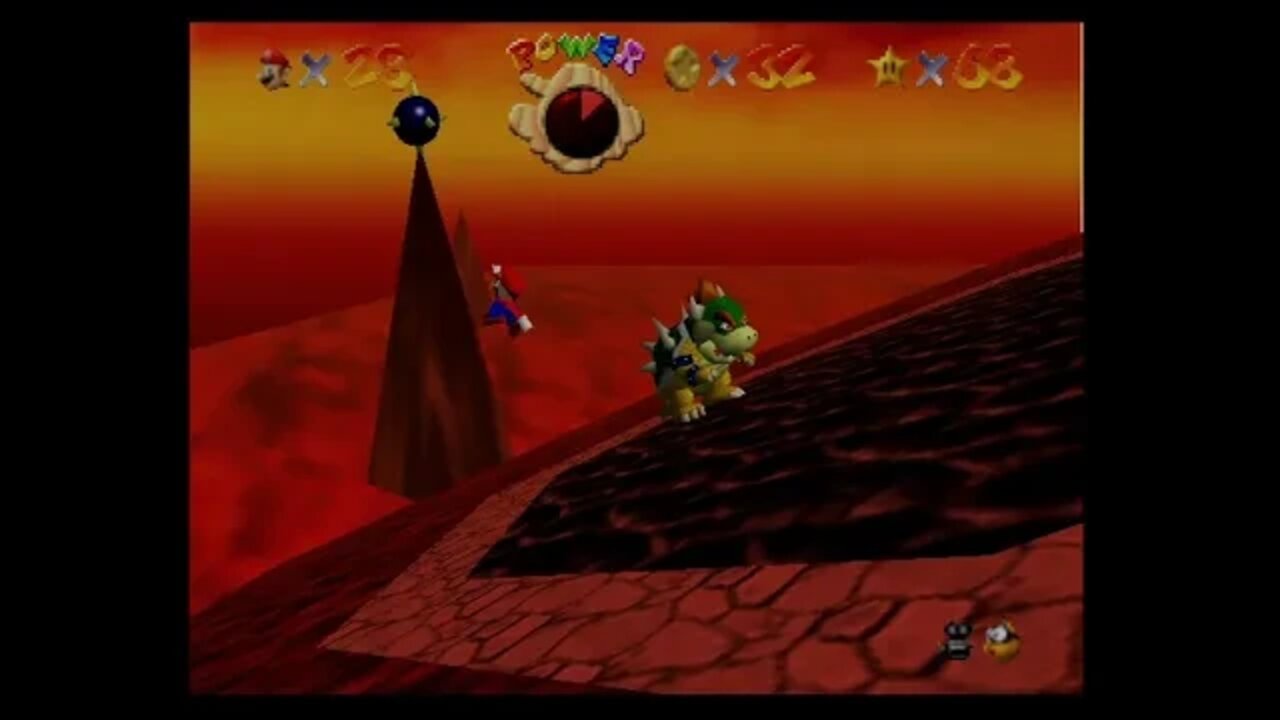 Super Mario 64 All Bowser Fights (No Commentary
