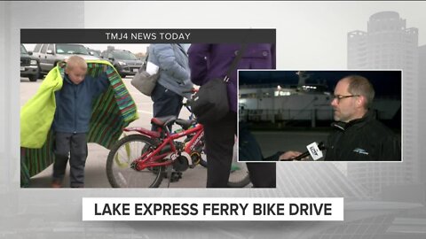 Lake Express Ferry's Annual Bike Drive returns Friday