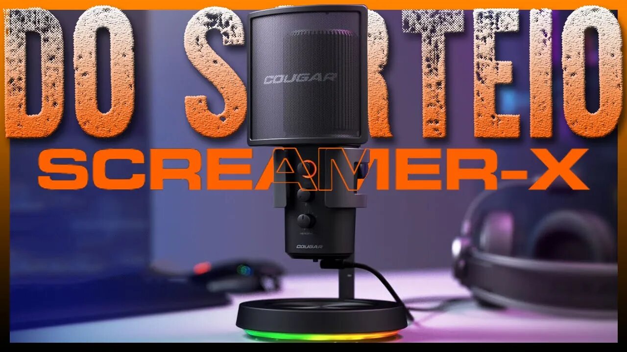 SORTEIO SETUP GAMER - CHEGOU O LANÇAMENTO DA COUGAR