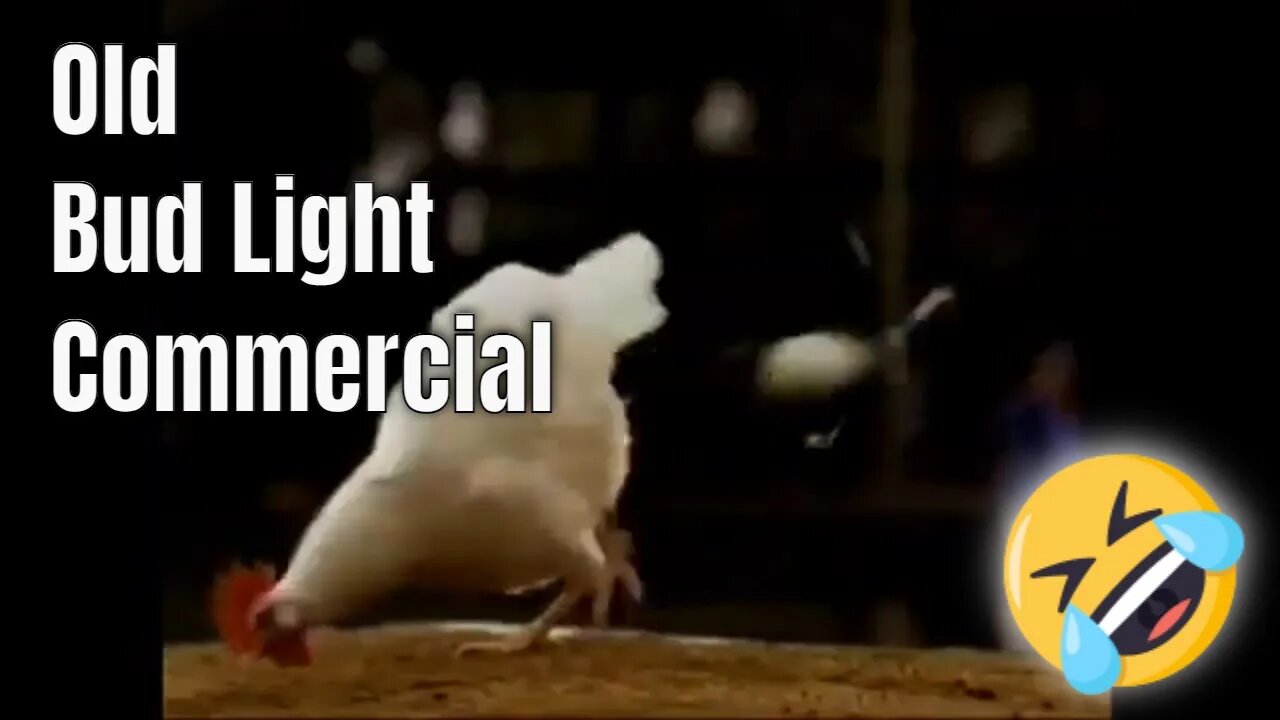 1998 Bud light Chicken on a Baseball Field Commercial