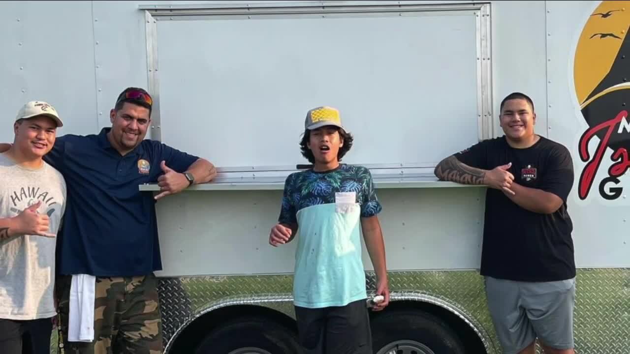 Custom food truck trailer taken by thieves