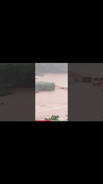 Hurricane Fiona after 30” of Rain on Puerto Rico #shorts #hurricane #puertorico