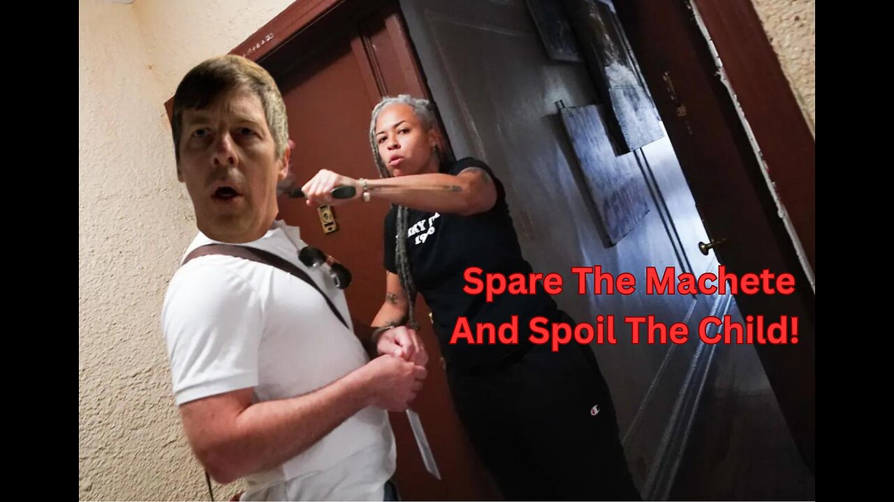 Crazed Hunter college professor takes machete to Post report's neck.