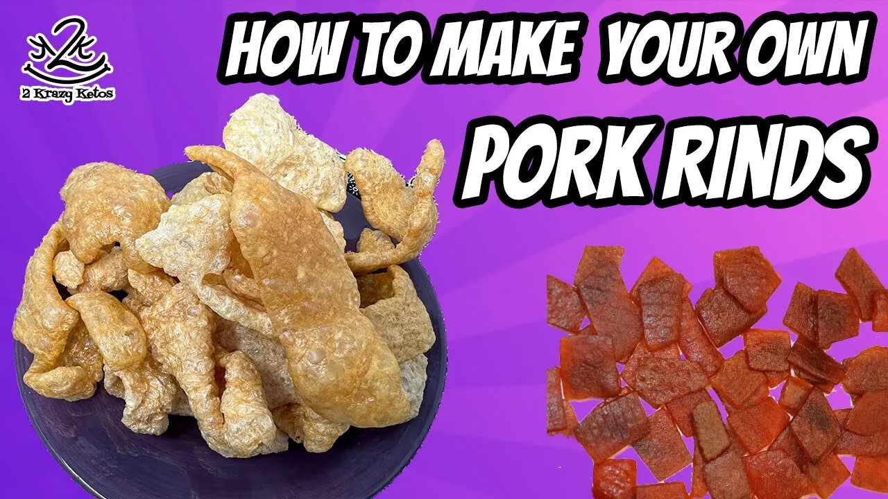 How to make your own Pork RInds | How to use Pork Pellets