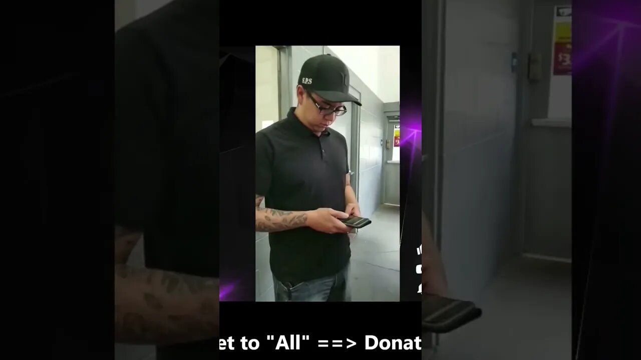 Man is illegally detained by a female manager