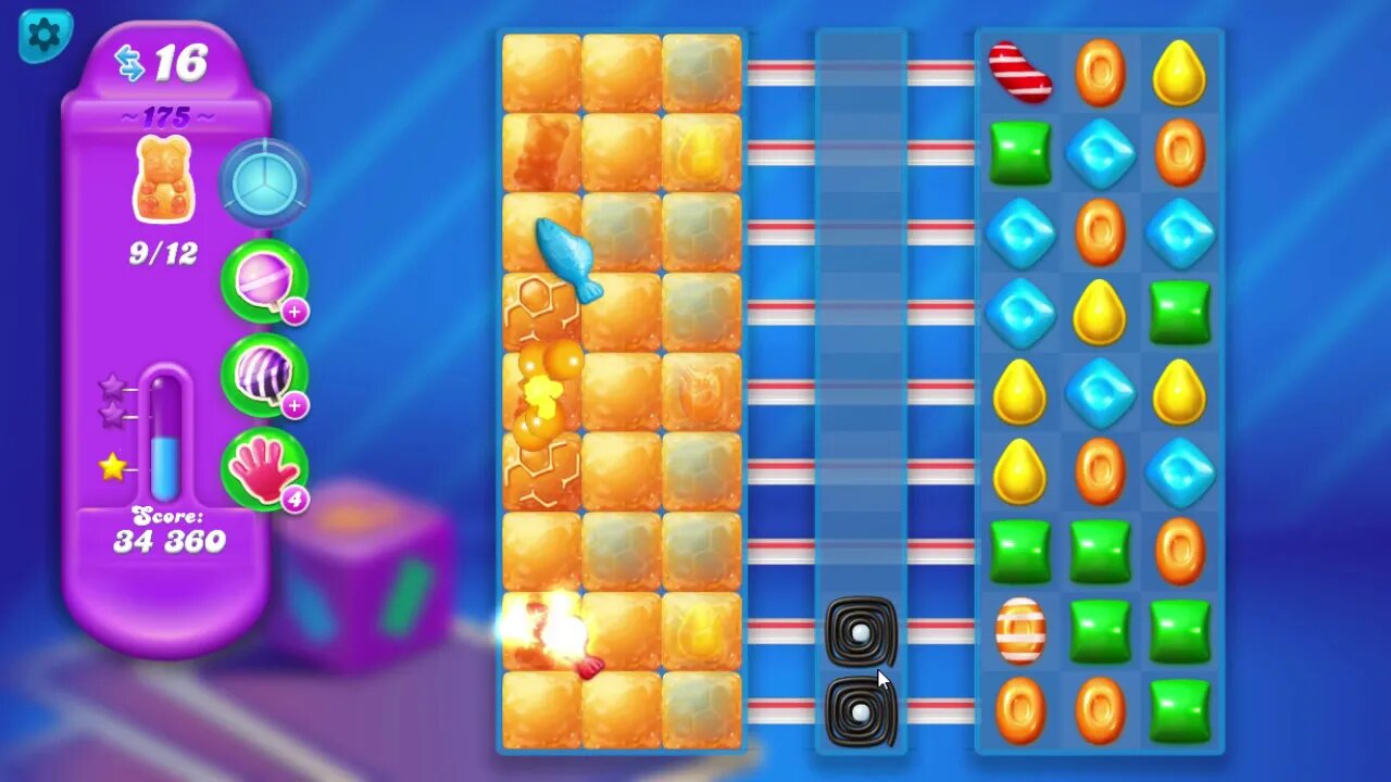 Candy Crush Soda Saga Level 175