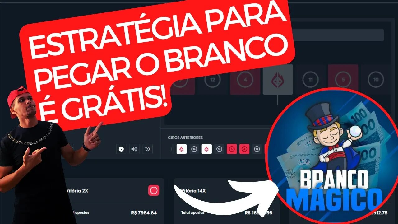 BLAZE DOUBLE ESTRATÉGIA DO BRANCO MAGICO GRÁTIS