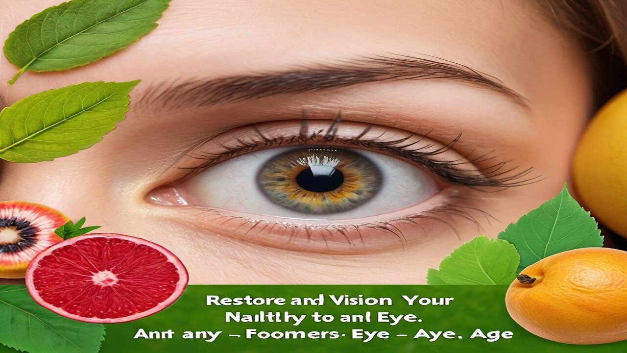 "Restore and Strengthen Your Vision Naturally: Say Goodbye to Eye Problems at Any Age!"