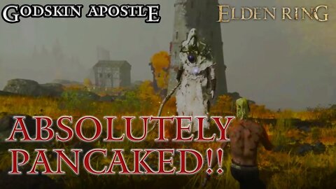 Elden Ring - Godskin Apostle at Windmill Village Absolutely Destroyed by Hammers!