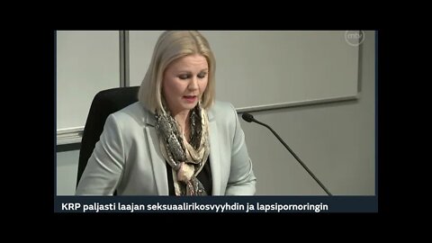 MTV3 tiedotustilaisuus: pedorikosvyyhti 27.3.2019