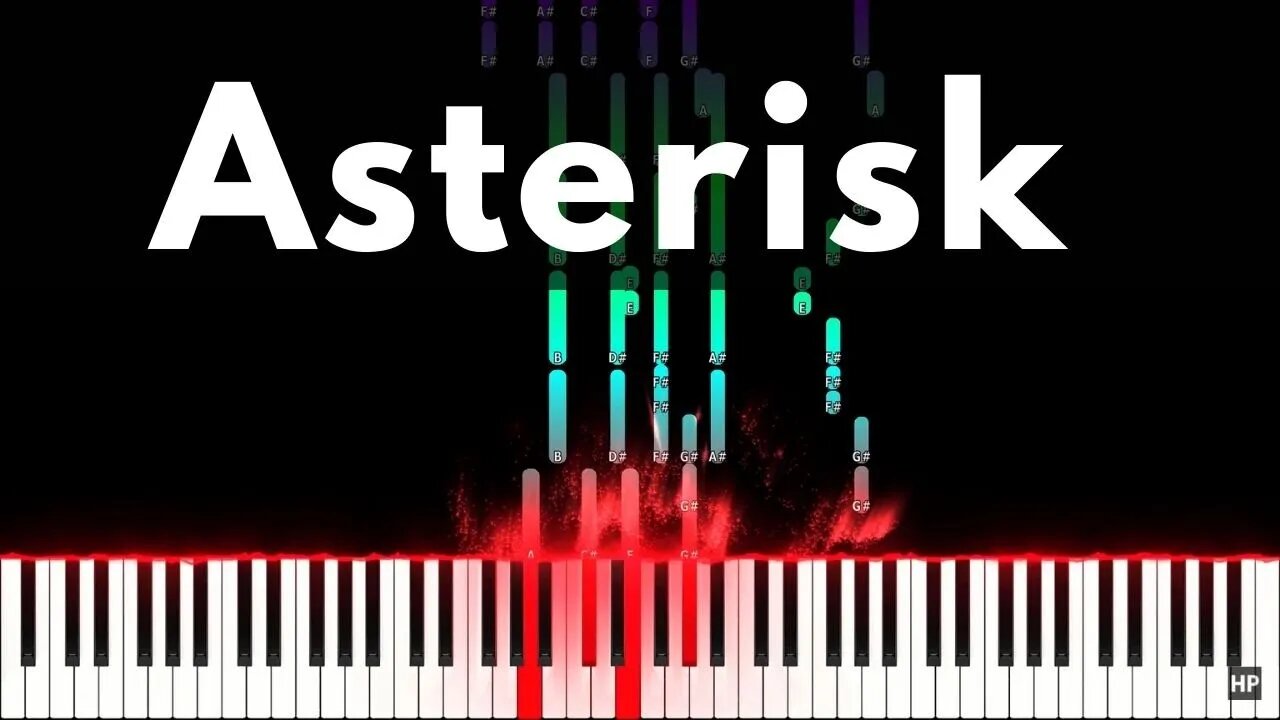 Ayafuwa Asterisk Piano Tutorial