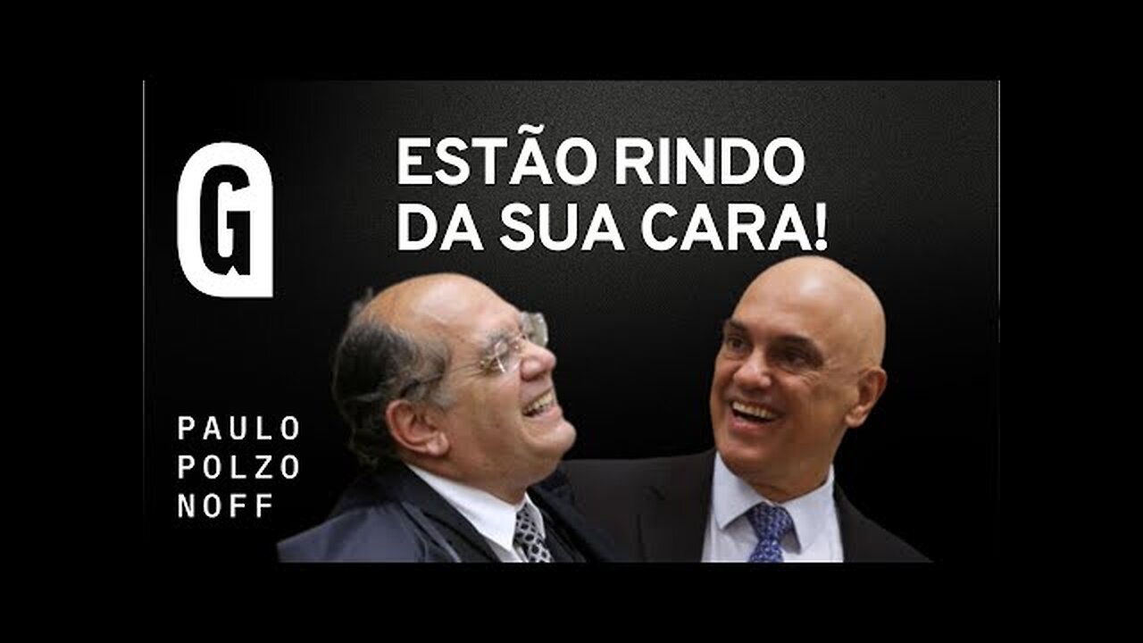 PAULO POLZONOFF - Alexandre de Moraes e Gilmar Mendes fazem piada durante sessão do STF