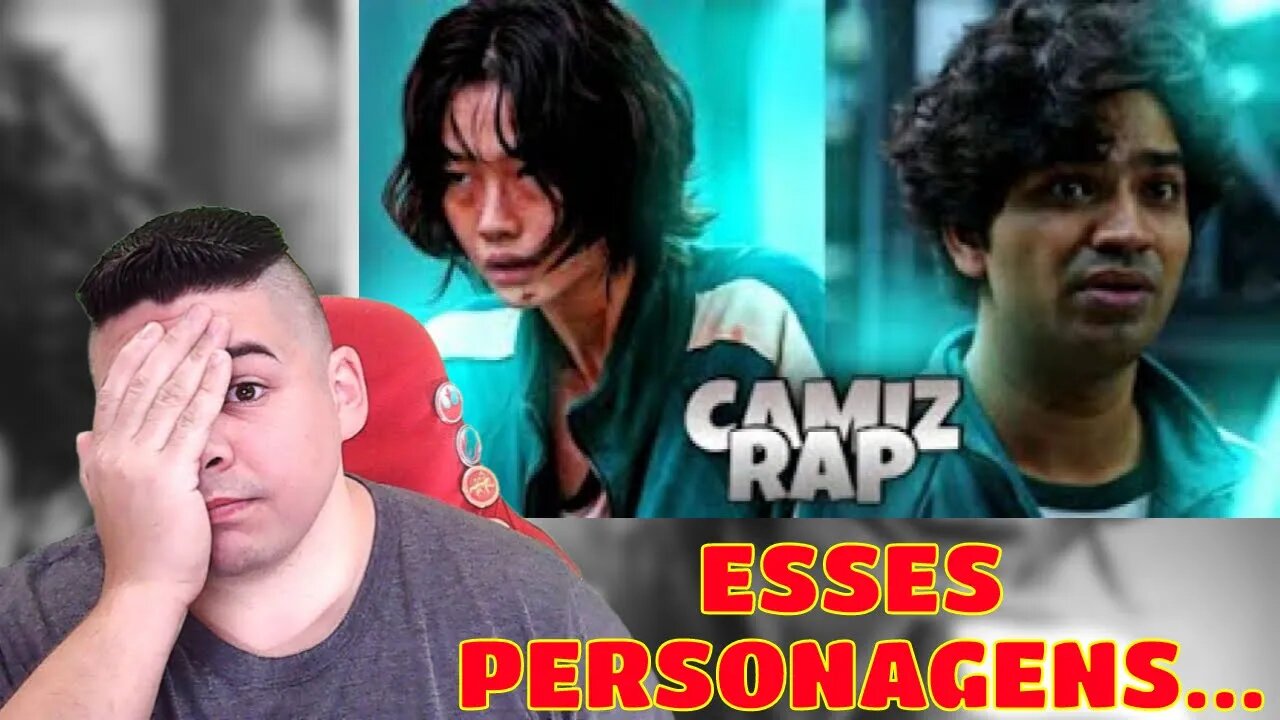 REACT RAP DE KANG SAE-BYEOK e ABDUL ALI (Round 6) EU SÓ QUERIA ACREDITAR - Camiz - MELHOR DO MUNDO