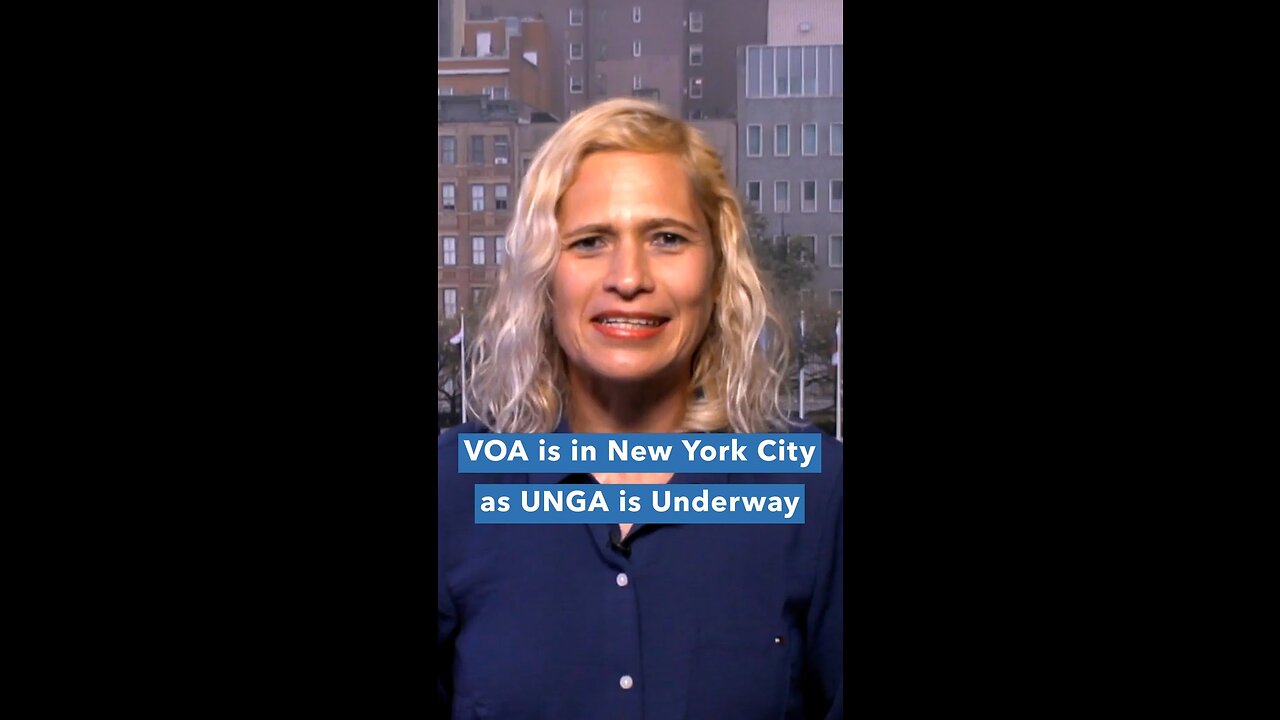 Vero Balderas Iglesias is in New York City where the United Nations General Assembly is being held