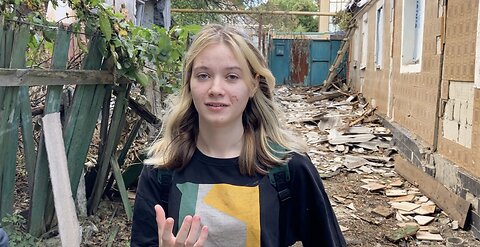 I am Alina. The weapons you supply to Ukraine injured me and damaged my home. My story - part 2