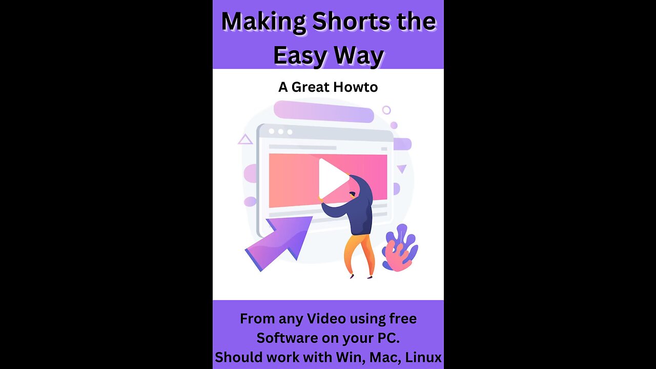 Making YouTube Shorts the Easy Way on your PC, A great Howto