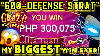 CRAZY TIME - My BIGGEST WIN Ever! Natiyempuhan yung 4000X sa PACHINKO! Ayawan na! INSTANT 300K WIN!