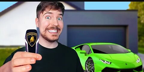 Mr. Beast Lamborghini 🥰🥰🥳🥰🥳