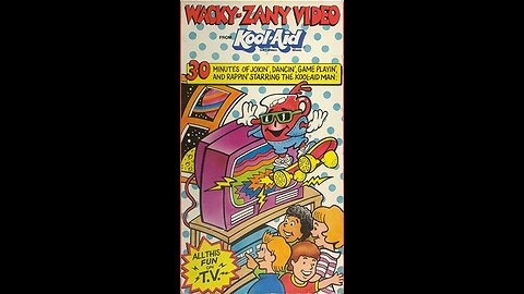 KOOL-AID WACKY ZANY VIDEO KAY•BEE TOY