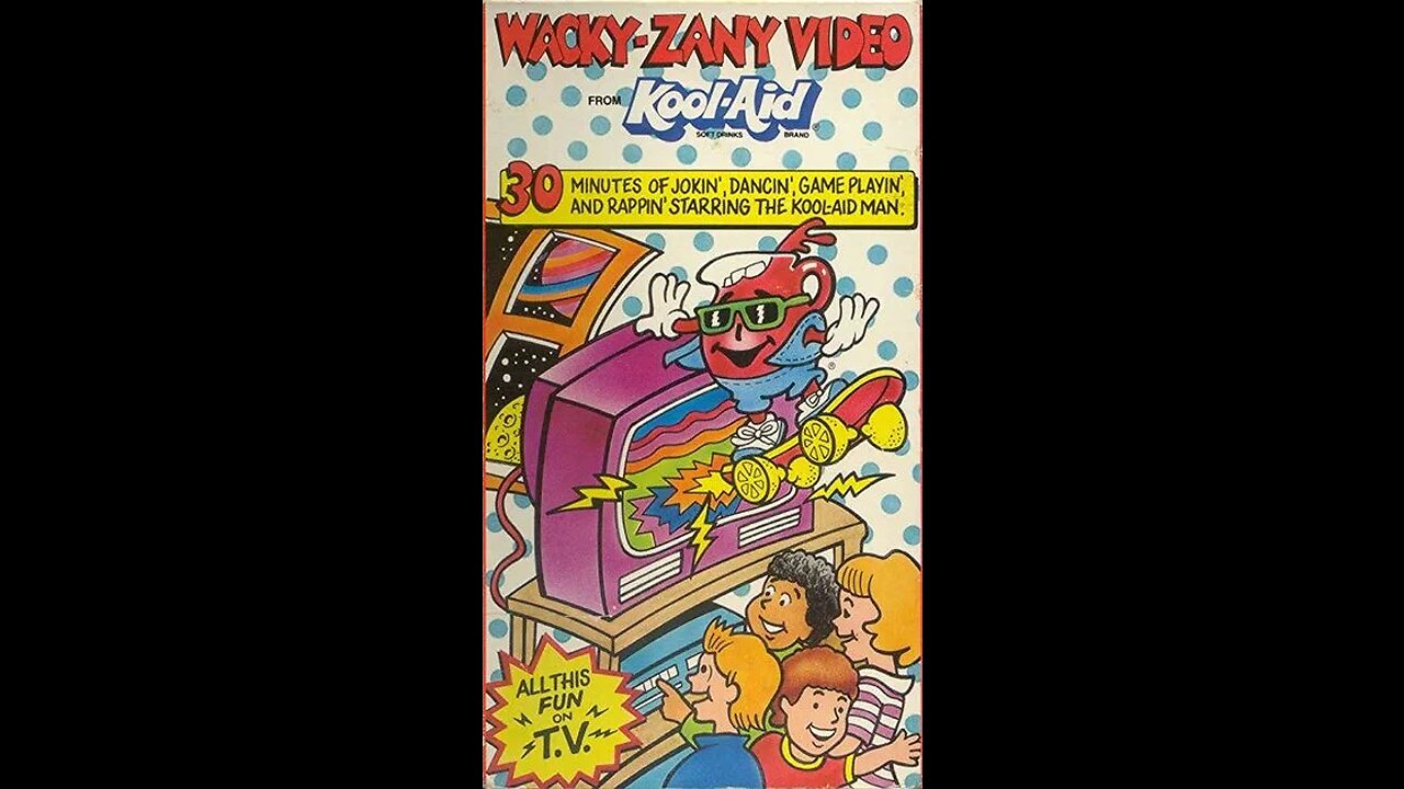 KOOL-AID WACKY ZANY VIDEO KAY•BEE TOY