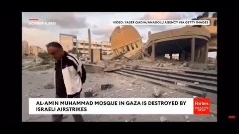 Mosque in GAZA Destroyed