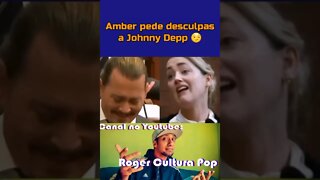 Amber Heard pede desculpas a Johnny Depp 🤭😏 #shorts #memesbr #filmes #dublagem #humor