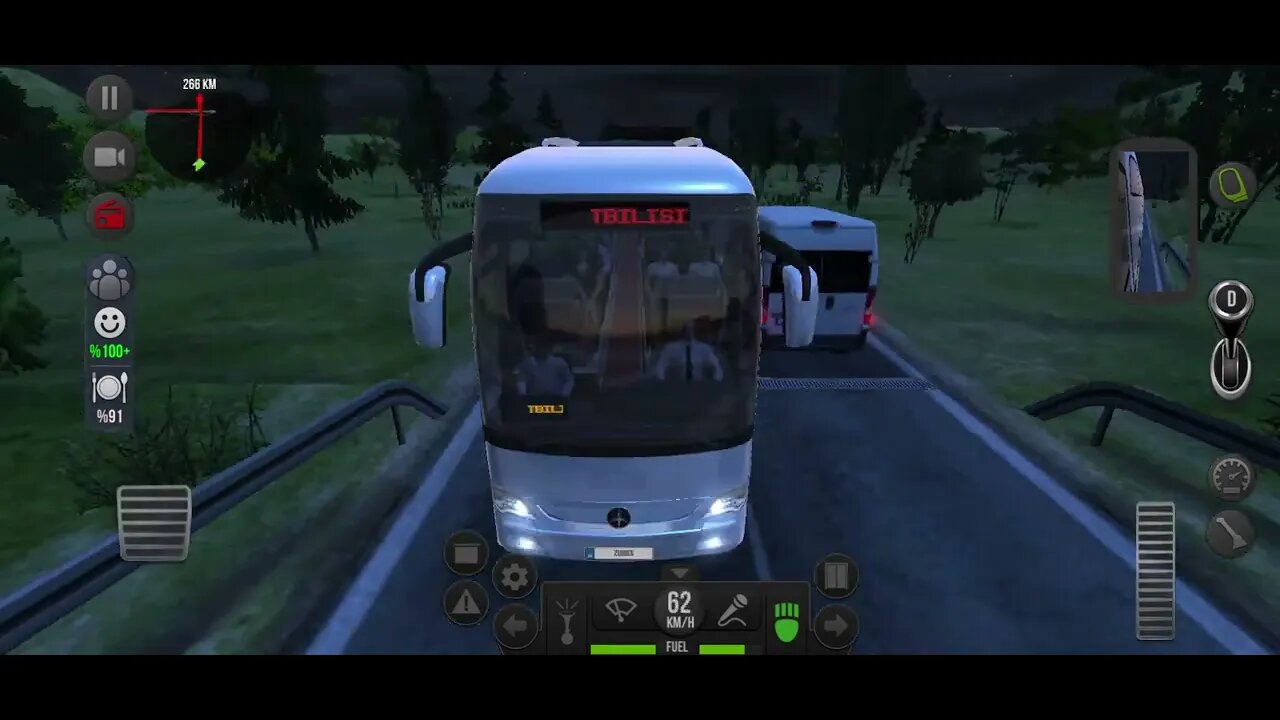 Mercedes-Benz Travego Driving pov