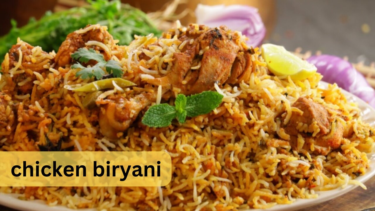 simple chicken biryani recipe | easy & quick recipe | asmr