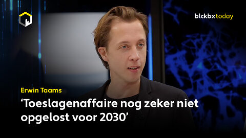 'Toeslagenaffaire nog zeker niet opgelost voor 2030' - Erwin Taams