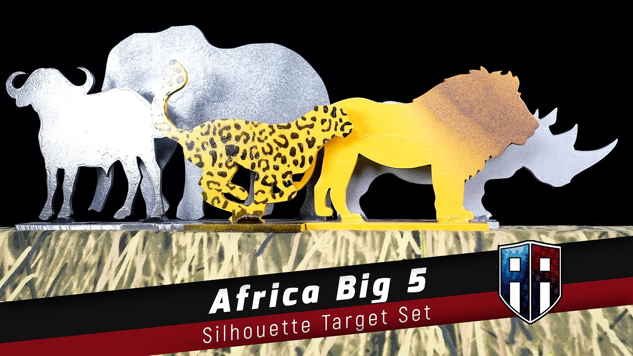 Take an African Airgun Safari with Action Armour Silhouette Targets!