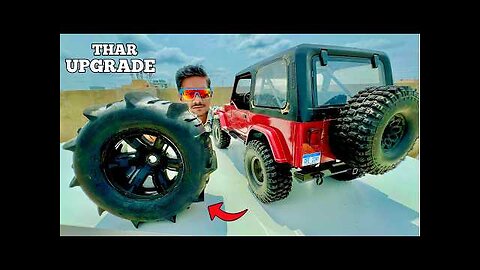 RC Jeep & Thar with Super Swamper Tyres Upgrade - Chatpat toy TV