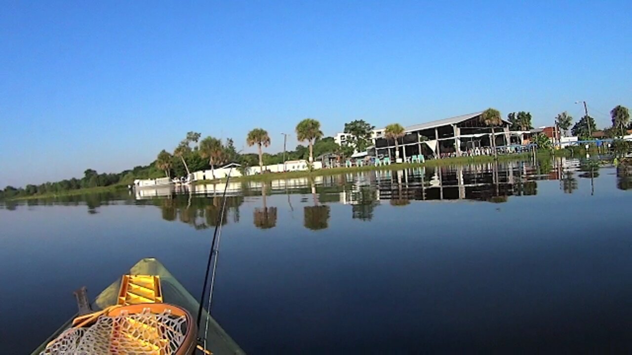 Kayak Fly Fishing Review of Lake May in Polk County, Florida