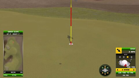 Golden Tee Great Shot on Safari Dunes!