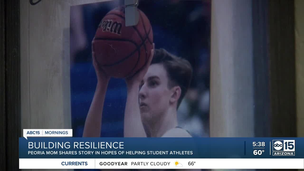 Peoria mom working to ‘build resilience’ within athletic programs after son's death