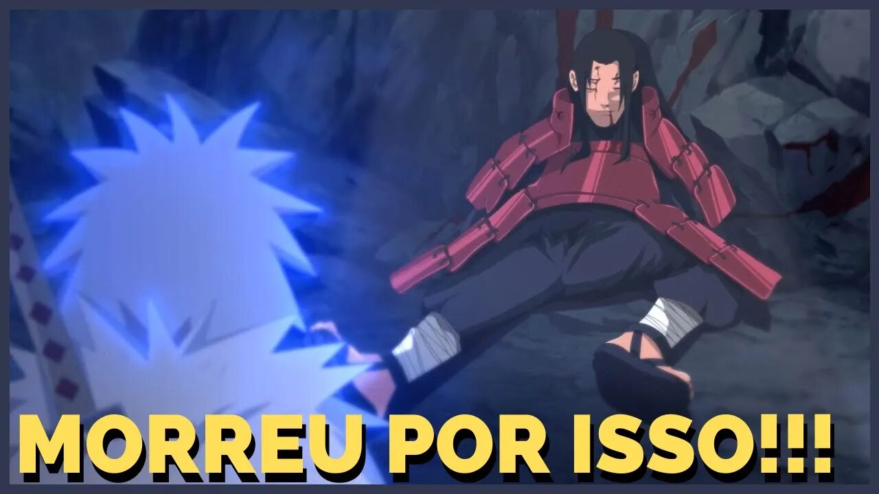 FINALMENTE REVELADO COMO HASHIRAMA SENJU MORREU!!!