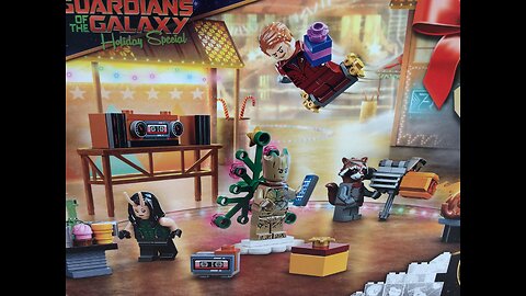 Day 1 of guardians of the galaxy calendar