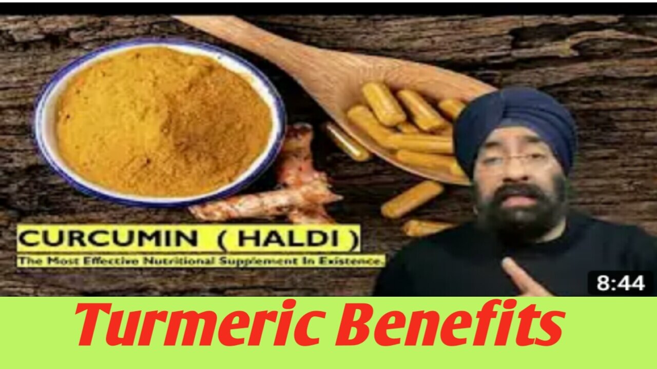 Benefit of turmeric