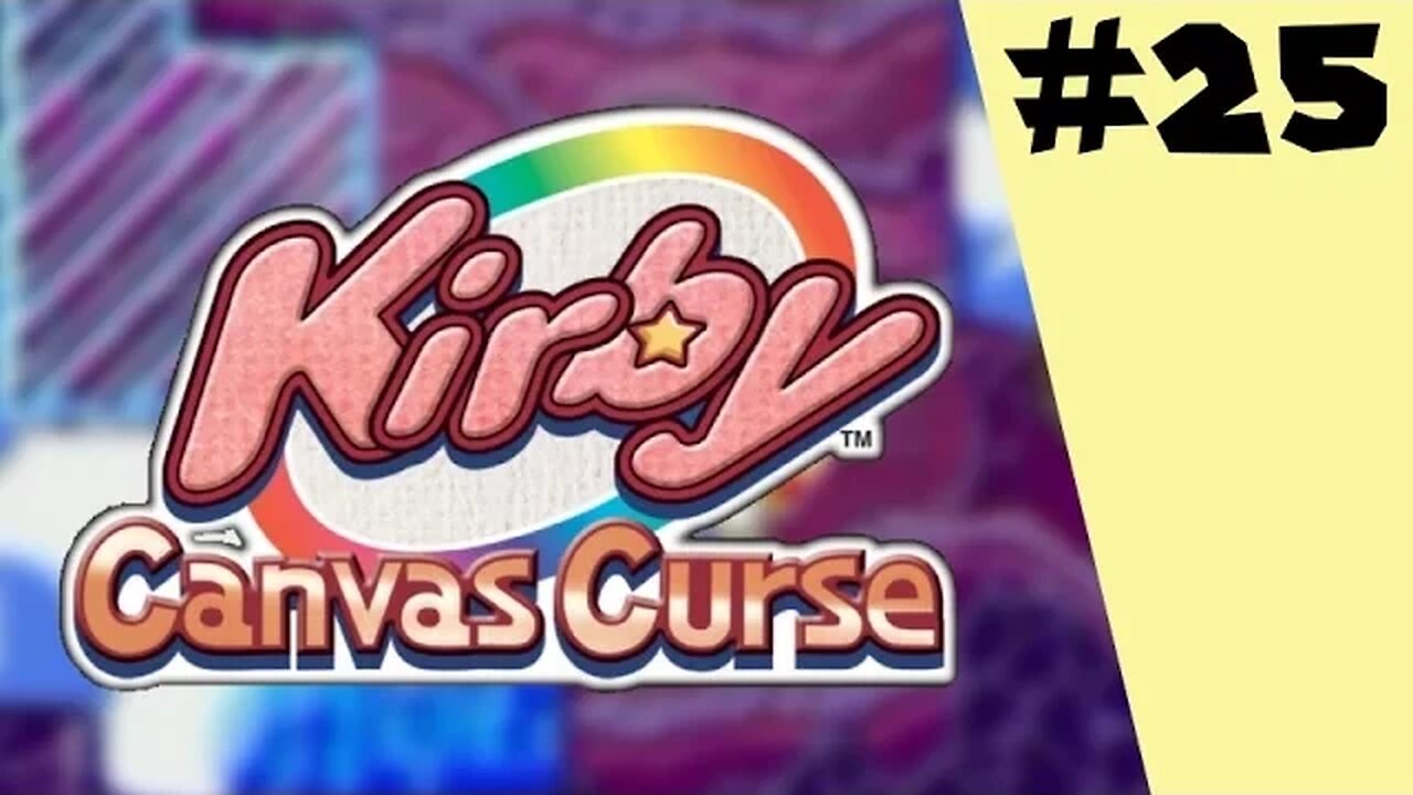 Kirby: Canvas Curse Walkthrough Part 25: Slippery Slope, A