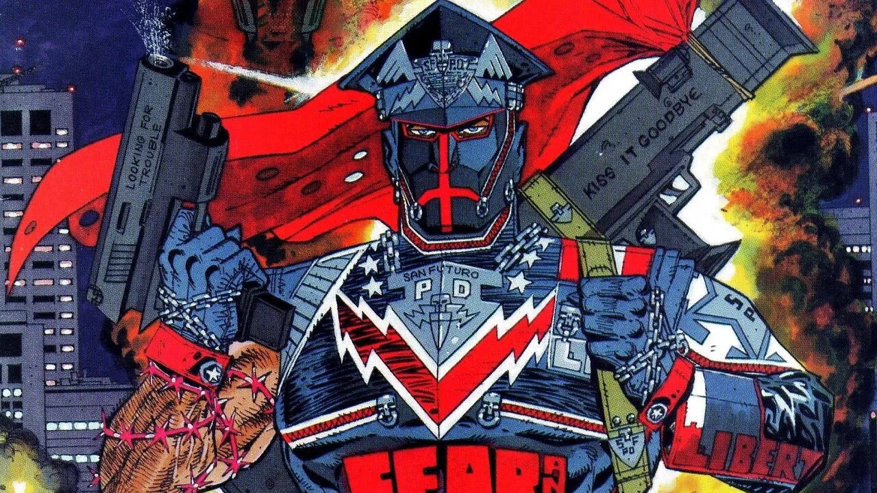 Origen De Marshal Law (Joe Gilmore) Cazador De Heroes - Dark Horse Comics