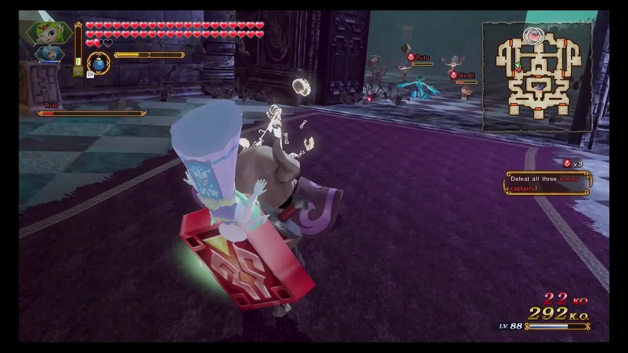 Hyrule Warriors Definitive Edition - Grand Travels Map - Square B4 (A Rank)