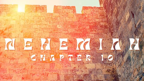 Nehemiah Chapter 10 Bible Overview