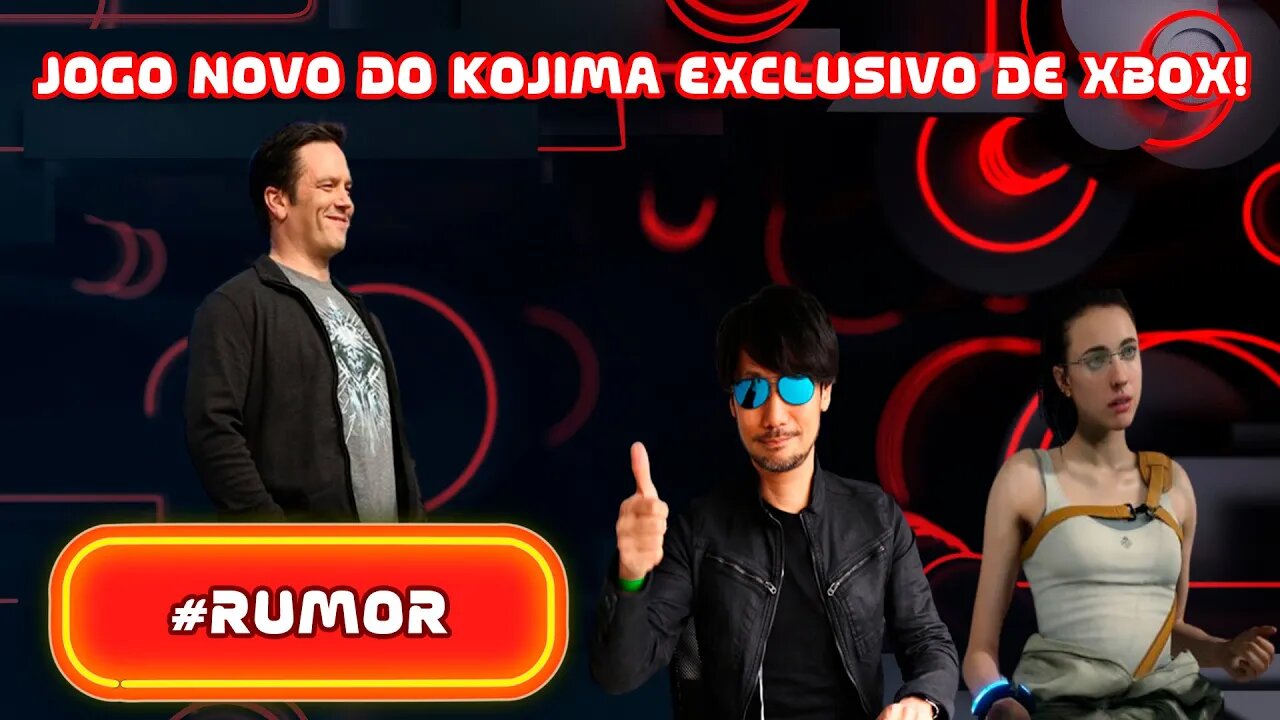 Novo jogo do Kojima será de terror e exclusivo de Xbox!