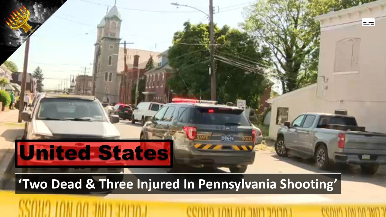 'Two Dead & Three Injured In Pennsylvania Shooting' (subtitles)